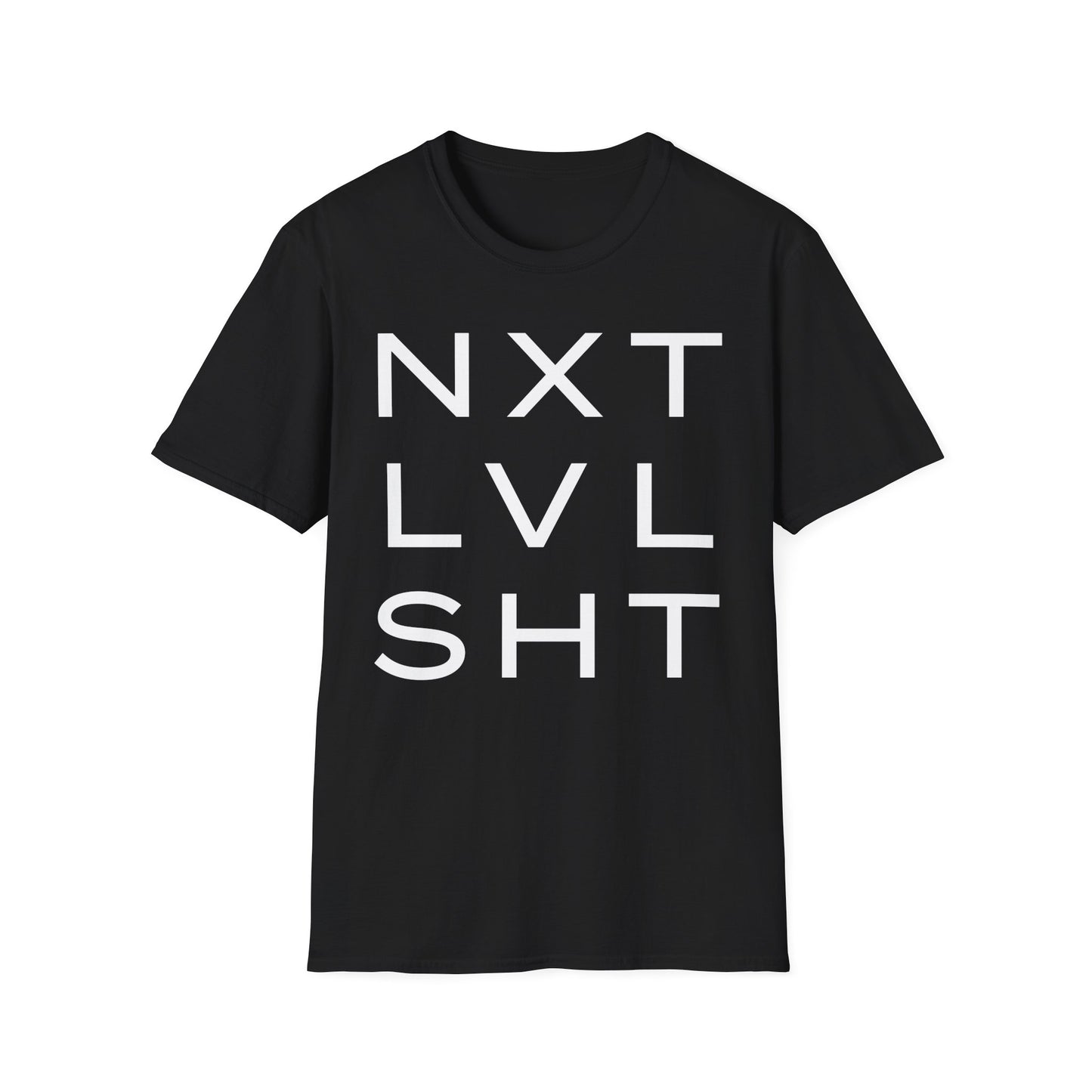 NXT LVL SHT | Front | Unisex Softstyle T-Shirt